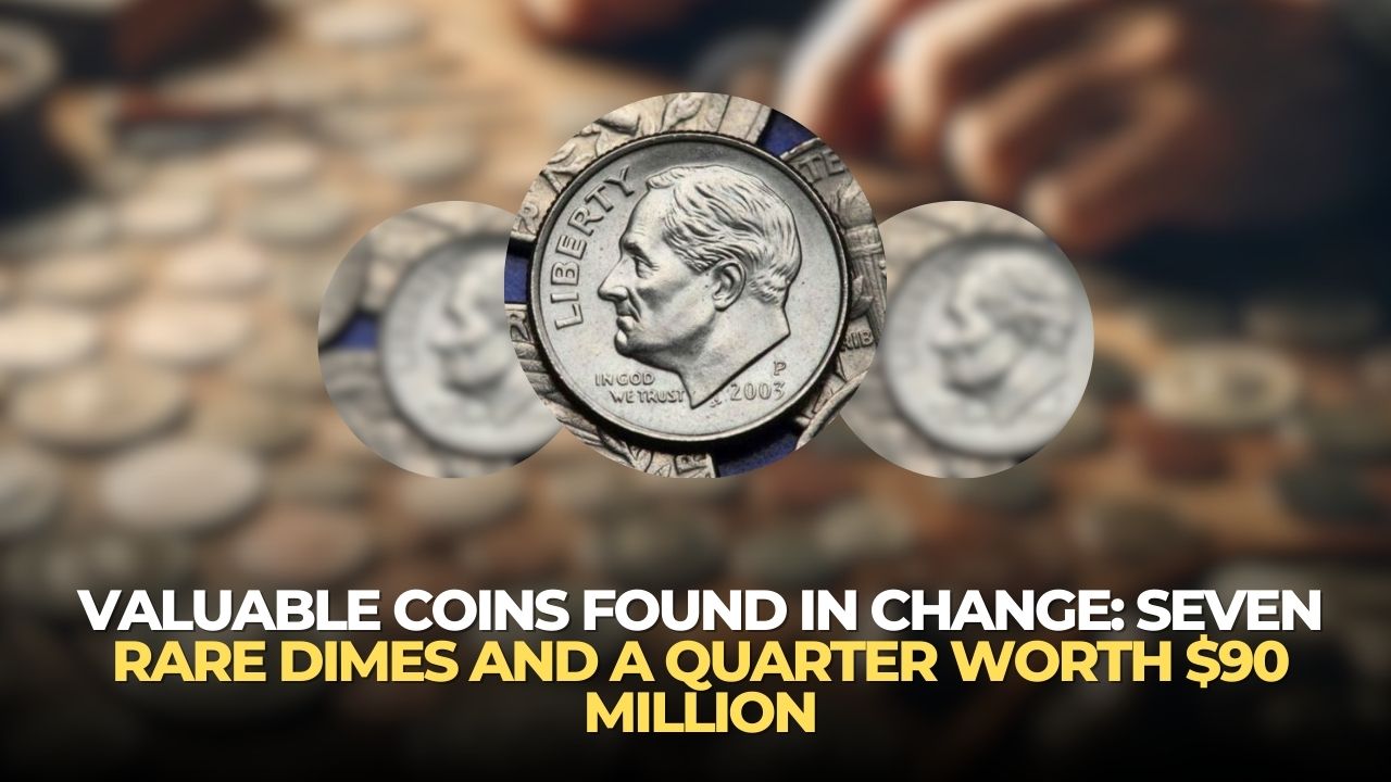 Rare Dimes and a Quarter Worth $90 Million