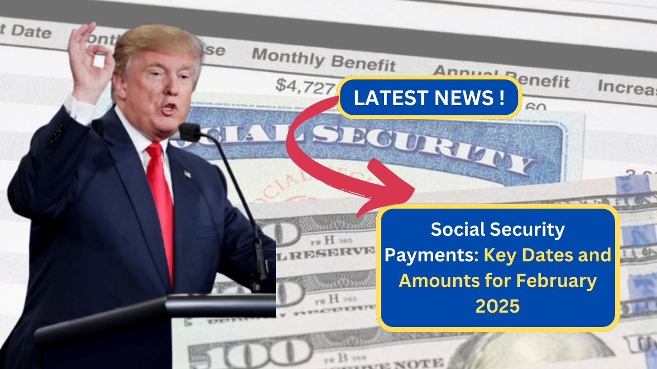 Social Security check in February 2025